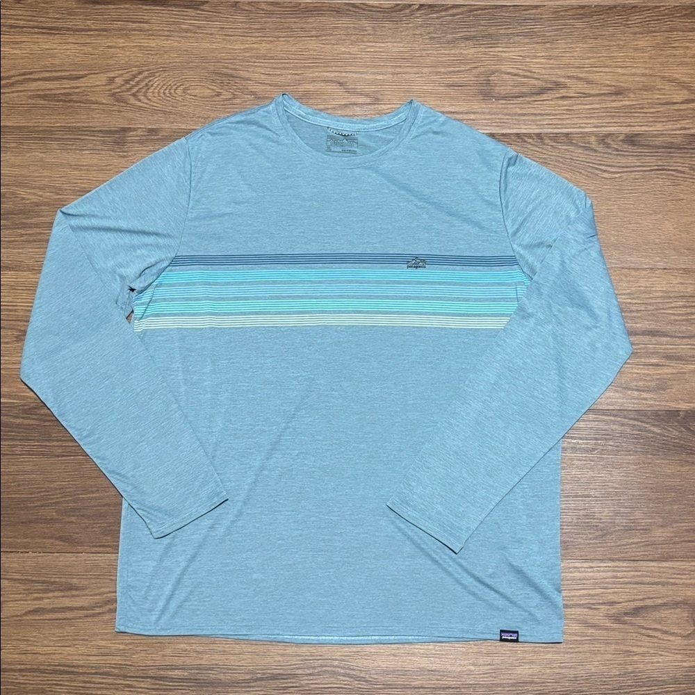 Patagonia Blue Crew Neck Shirt